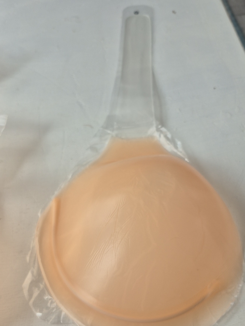 Peach Adhesive Strapless Silicone Bra - Invisible Support